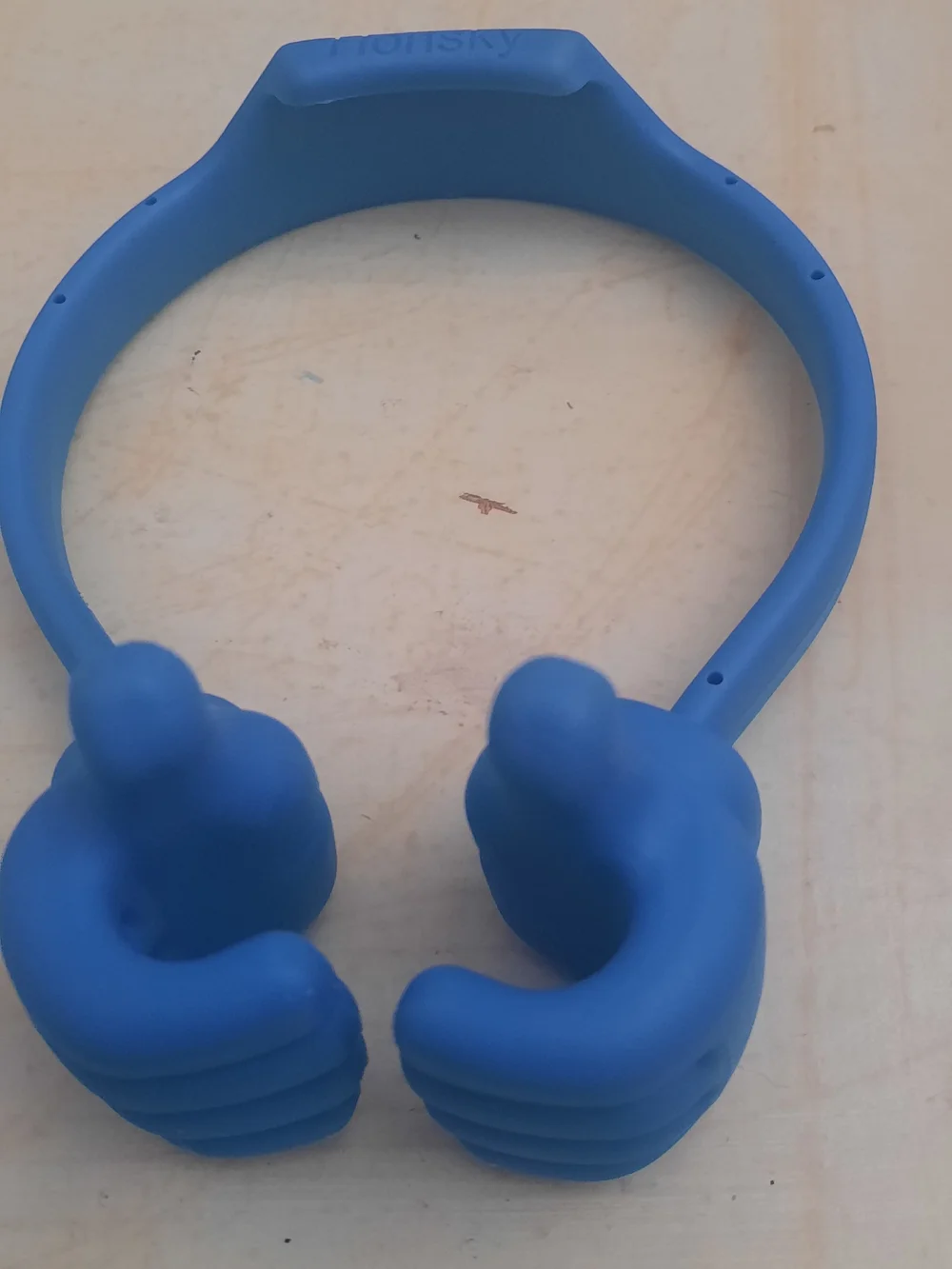 Blue Thumb Grip Universal Cell Phone Cradle